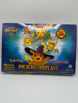 Pokemon Pikachu Cosplay Booster Box (Fan Art Non-TCG) 30 Packs and 1 Jumbo Card - Image 1