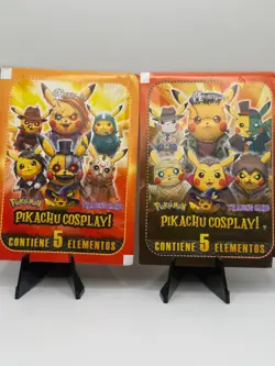 Pokemon Pikachu Cosplay Booster Box (Fan Art Non-TCG) 30 Packs and 1 Jumbo Card - Image 4