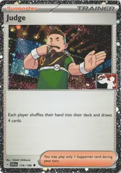 Judge 176/198 Holo Uncommon Prize Pack Series Cards Pokemon Holo Near Mint - Image 1