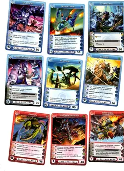 Lot of 5 Chaotic starter decks(240 cards). 5 tribes. Lot #13 - Image 1