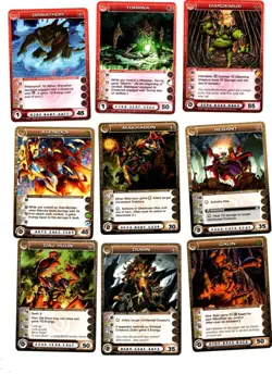 Lot of 5 Chaotic starter decks(240 cards). 5 tribes. Lot #13 - Image 2
