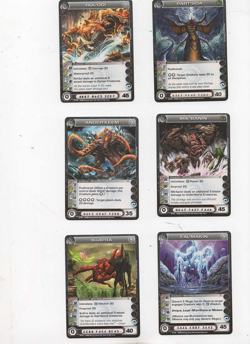 Lot of 5 Chaotic starter decks(240 cards). 5 tribes. Lot #14 - Image 1