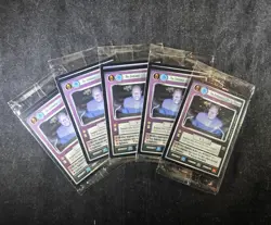 1998 Star Trek CCG : The Traveler / The Emissary - 5x Sealed 2 Card Promo Packs - Image 1