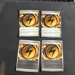 Voltaic Energy (4X) : Pokemon TCG Playset - Pitch Black (2 reverse holo) - Image 1