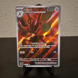 LP Scizor 205/197 SV03 Obsidian Flames Illustration Rare Holo - Image 1
