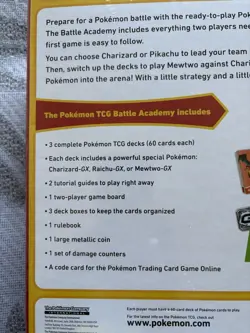 Pokemon TCG Battle Academy Kit 3 Decks 180 Cards Charizard Mewtwo 2020 - Image 5