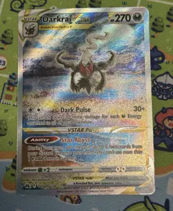 Pokemon Darkrai VSTAR GG50/GG70 Crown Zenith Galarian Gallery Holo UR 2023 - Image 1