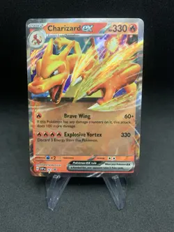 Charizard ex 161 Holo Promo Scarlet & Violet Promo Pokemon Holo NM - Image 1