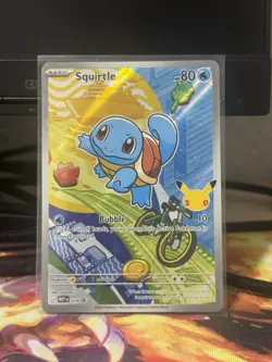 Squirtle 039 30th Anniversry Collection 2026 Promo Holo Pokemon TCG EN - Image 1