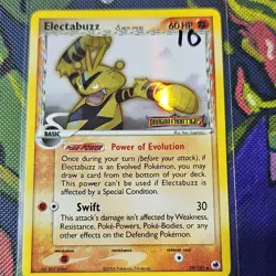 Pokemon Electabuzz 29/101 Dragon Frontiers Delta Species Reverse Holo NM - Image 1