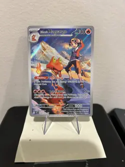 Pokemon Ascended Heroes Ethan’s Magcargo 222/217 Illustration Rare NM - Image 1