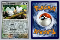 Tandemaus 073/091 Reverse Holo Common Paldean Fates Pokemon Near Mint - Image 3