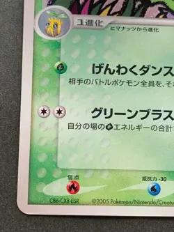 Pokemon card Sunflora 009/106 2005 Japanese Pokemon TCG Holo Rare Nintendo - Image 5