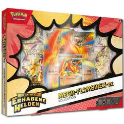 Pokemon – Erhabene Helden Mega-Flambirex-EX Kollektion - Deutsch - NEU & OVP - Image 1