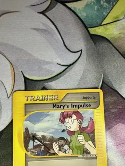 Pokemon Mary's Impulse Trainer 142/165 Expedition Base Set, Uncommon - Image 3