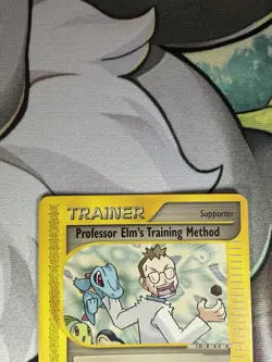 Pokemon Expedition 148/165 Professor Elm's Trainer Method Card - Image 3