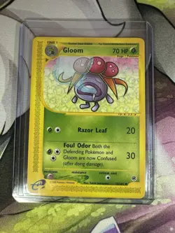 Gloom - Expedition 78/165 - 2002 WOTC - Pokemon TCG - E Reader - NM - Image 1
