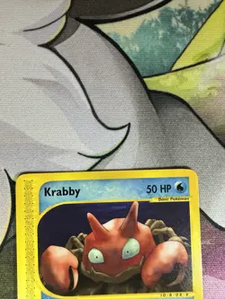 Krabby 115/165 - Regular Common Pokemon Card - Expedition Base Set - (210) - Image 3