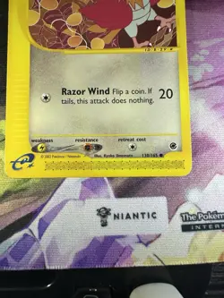Pokemon TCG Spearow Expedition 130/165 Non-Holo Common WOTC - Image 4