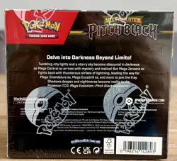 Pokemon TCG: Mega Evolution-Pitch Black Booster Display Box (36 Packs) Sealed - Image 4