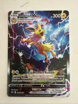 Jolteon VMAX SWSH184 Sword & Shield Promo Holo Rare Pokemon NM - Image 1