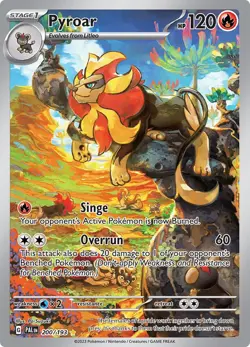 Pokemon - 200/193 - Pyroar - Paldea Evolved - Image 1