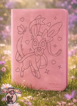 Sylveon Laser Engraved Pokemon Binder/ Made To Order! Shipped In USA - Image 3
