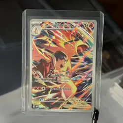 Pokemon TCG Ethan's Typhlosion 190/182 Sv10 Destined Rivals Illustration Rare - Image 1
