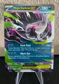 Pokemon TCG: Mega Darkrai ex 048/084 Me05: Pitch Black - Image 1