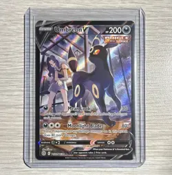 Pokemon TCG Umbreon V Ultra Rare Full Art Holo TG22/TG30 Brilliant Stars Eng - Image 1