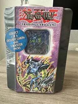 2005 Yugioh Collector Tin, Exarion Universe, MINT!, Fact Sealed &Case Fresh - Image 1