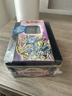 2005 Yugioh Collector Tin, Exarion Universe, MINT!, Fact Sealed &Case Fresh - Image 2