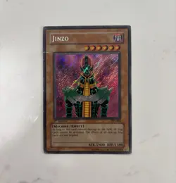 Konami Yu-Gi-Oh! Jinzo PSV-000 Pharaoh's Servant 1st Edition Holo - Image 2