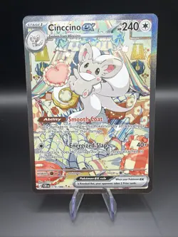 Pokemon TCG Chaos Rising Cinccino ex 119/086 Special Illustration Rare NM - Image 1