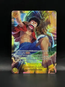 One Piece Monkey.D.Luffy SEC OP15-119 Adventure on Kami's Island English NM - Image 1