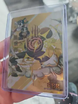 One Piece Holo Foil OP-WA202 SER04 Collector Trading Card Usopp - Image 2