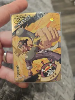 One Piece Holo Foil OPO1-GR04 Collector Trading Card Usopp - Image 1