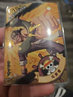 One Piece Holo Foil OPO1-GR04 Collector Trading Card Usopp - Image 3