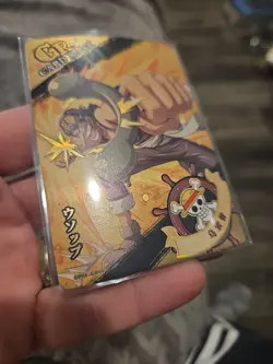 One Piece Holo Foil OPO1-GR04 Collector Trading Card Usopp - Image 4