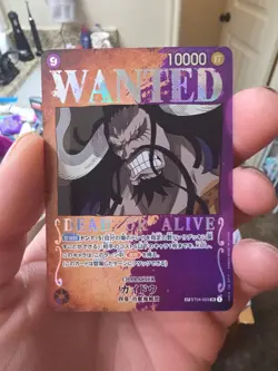 Kaido (Wanted Poster) ST04-003 Pillars of Strength Foil - Image 1