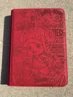 One Piece Tony Tony Chopper Laser Engraved Binder/ Made To Order! - Image 1