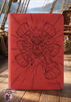 One Piece Luffy Laser Engraved Binder/ Made To Order! - Image 1