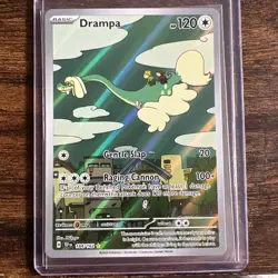 Drampa 184/162 - Temporal Forces - Illustration Rare Pokemon Card - NM - Image 1