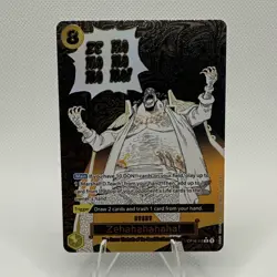 Bandai One Piece Card Game Zehahahahaha! Event Rare Foil Alt Art OP16-116 - Image 1