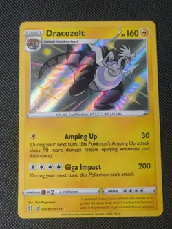 Pokemon Dracozolt SV045/SV122 Shining Fates - Pokemon Card - Near Mint - Image 1