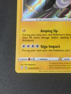 Pokemon Dracozolt SV045/SV122 Shining Fates - Pokemon Card - Near Mint - Image 5