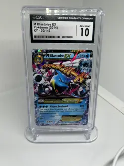 2014 M BLASTOISE EX Pokemon Card #30 30/146 XY Holo CGC Gem Mint 10 - Image 1
