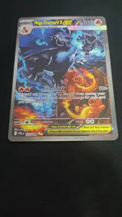 Mega Charizard X EX 125/094 SIR Phantasmal Flames Pokemon Card Card 7 - Image 2