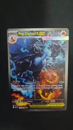Mega Charizard X EX 125/094 SIR Phantasmal Flames Pokemon Card Card 7 - Image 3