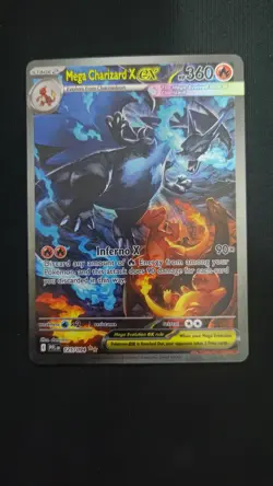 Mega Charizard X EX 125/094 SIR Phantasmal Flames Pokemon Card Card 7 - Image 4